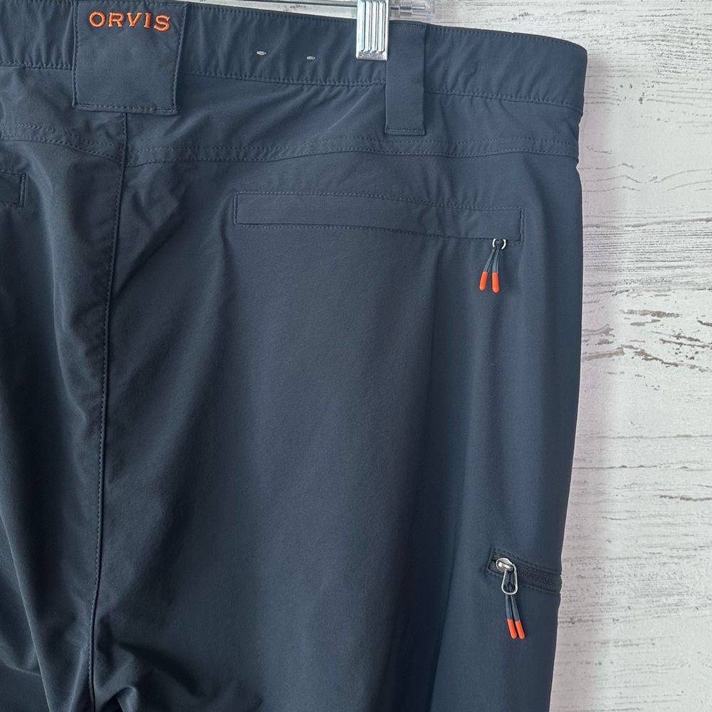 ORVIS Jackson Quick Dry Regular Fit Pants Nylon SPF 50+ Summer 2024 Black 40x32 - Picture 7 of 10